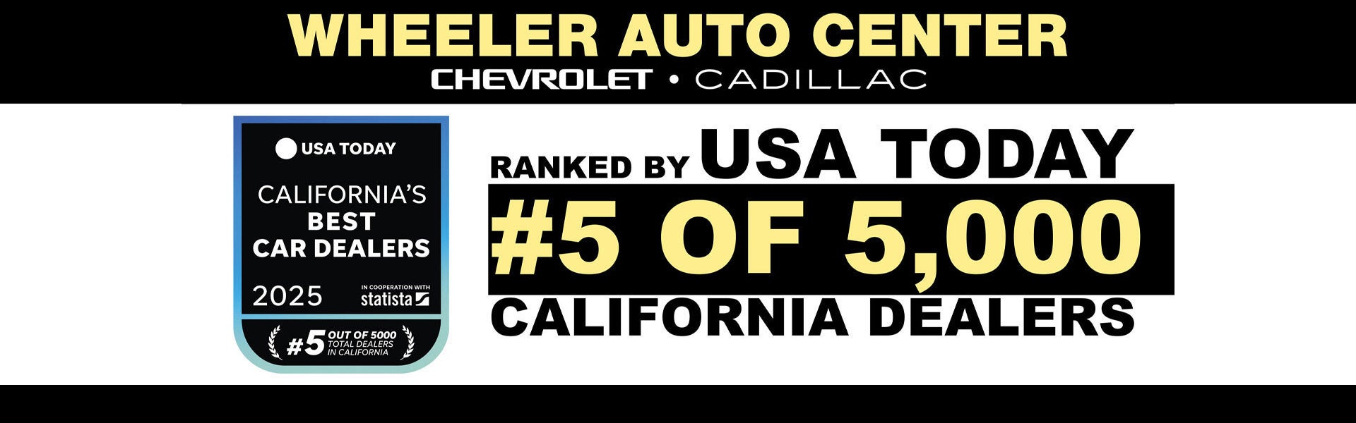 USA Today California's Best Car Dealers 2025