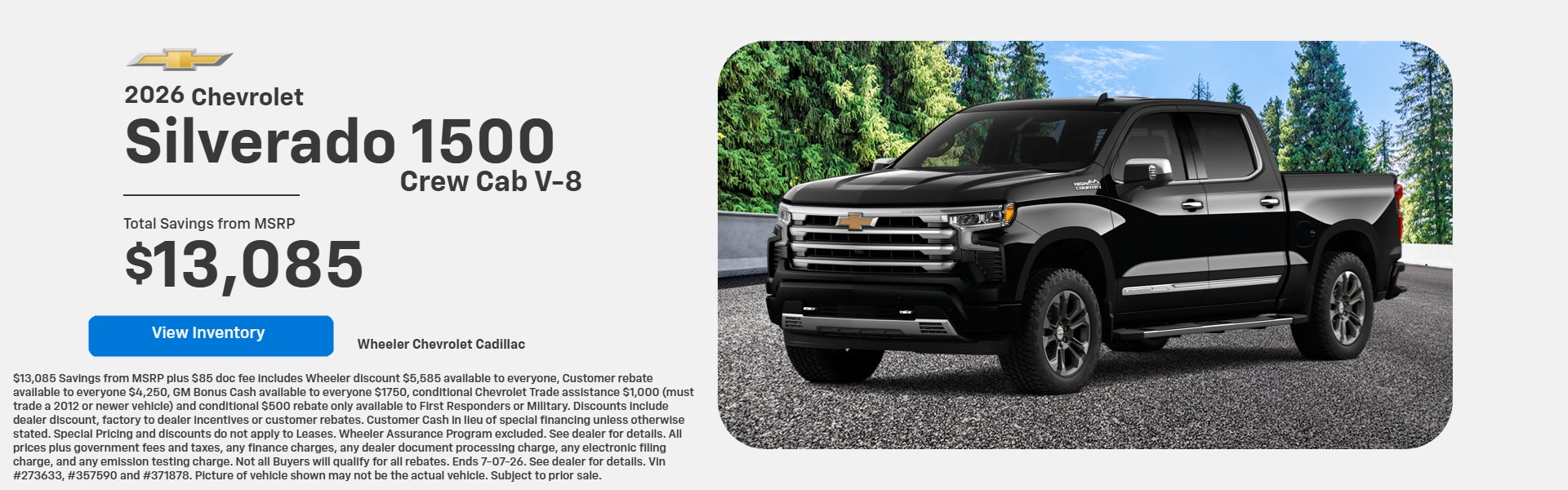 2026 Silverado 1500