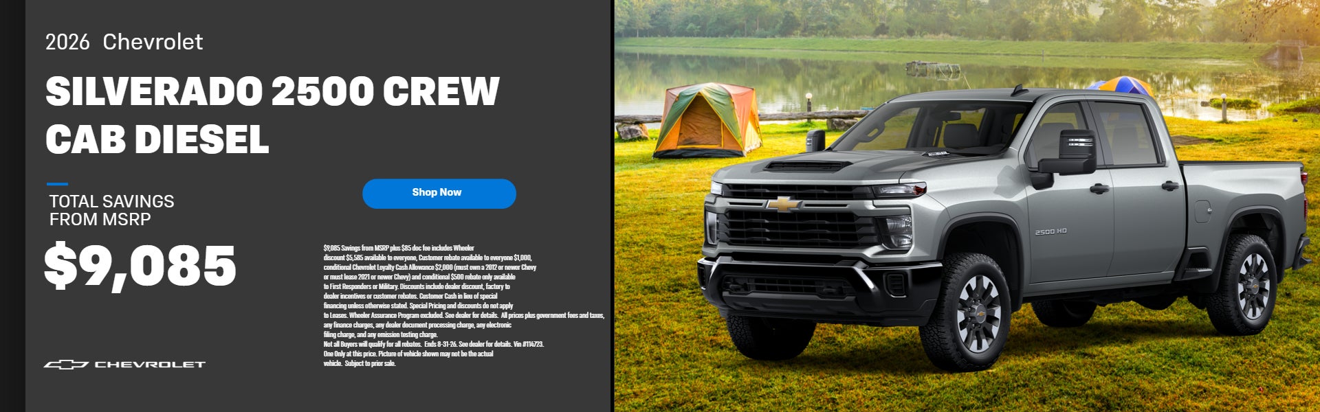 Silverado 2500 Crew cab Diesel savings